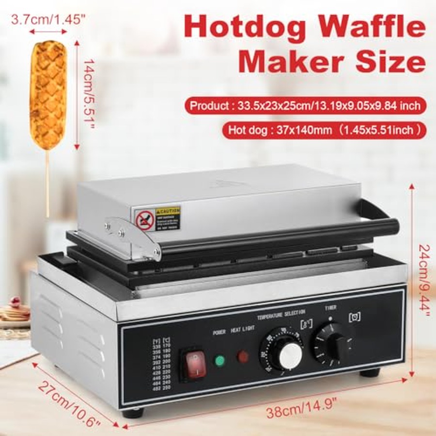 Commercial Corn Dog Maker 1550 - Corn Dog Stick recension och pris