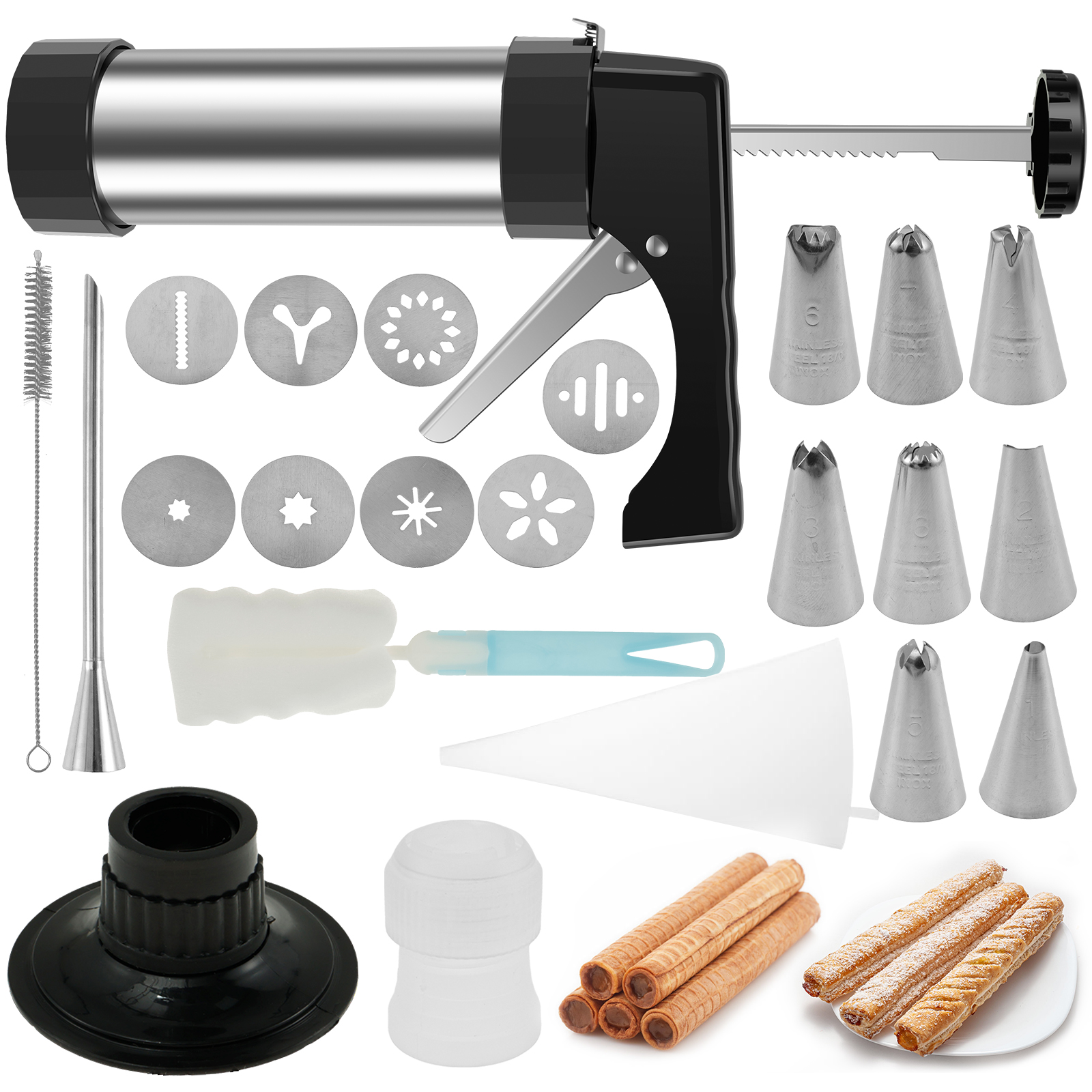 DIY Churro Maker Machine Stain - Churros Maker Gun recension och pris