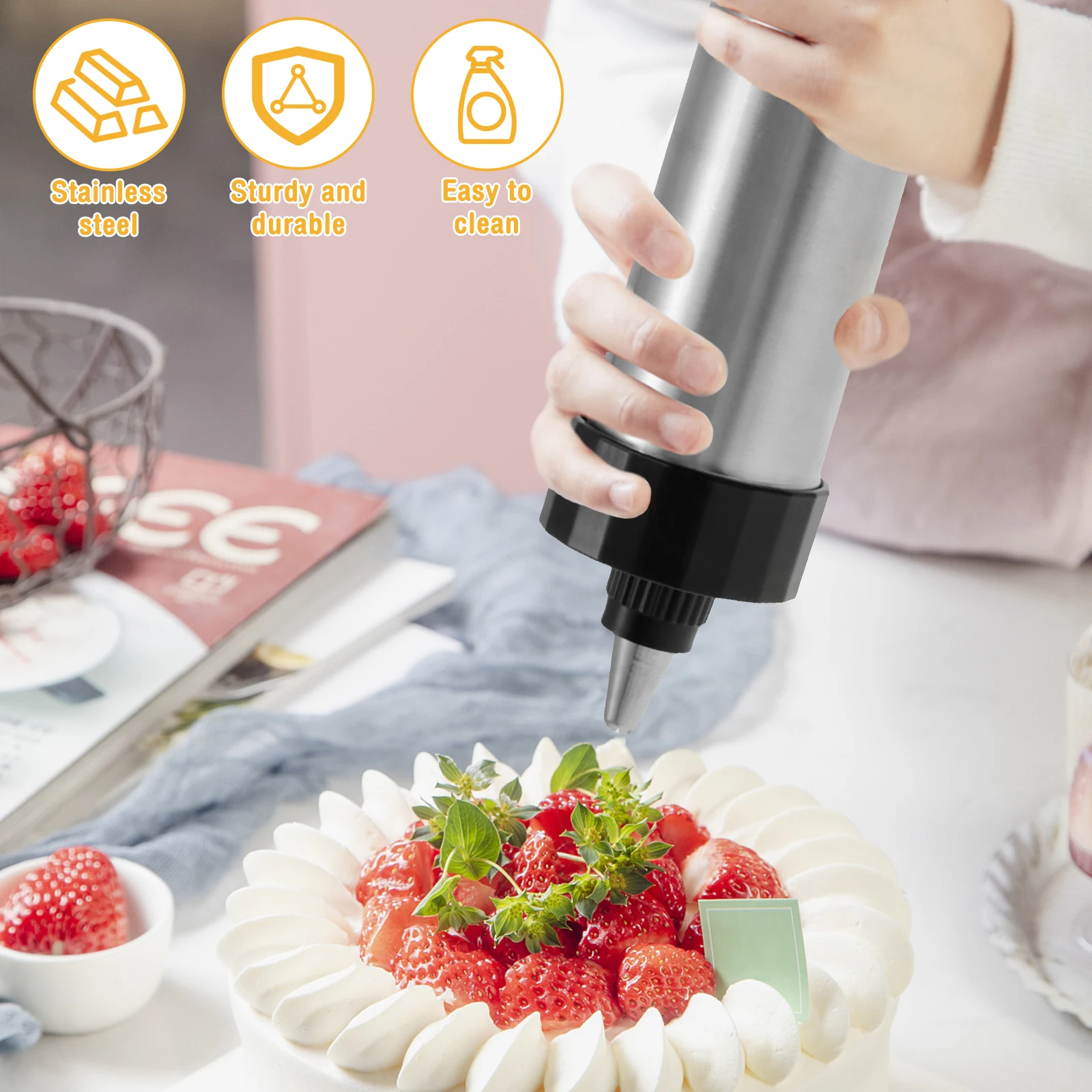 DIY Churro Maker Machine Stain - Churros Maker Gun recension och pris