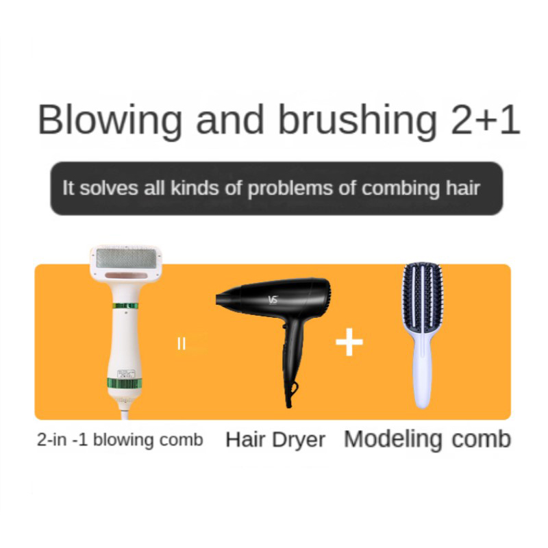 2-In-1 Cat Hair Comb Puppy Fur - Hot Dog Press recension och pris