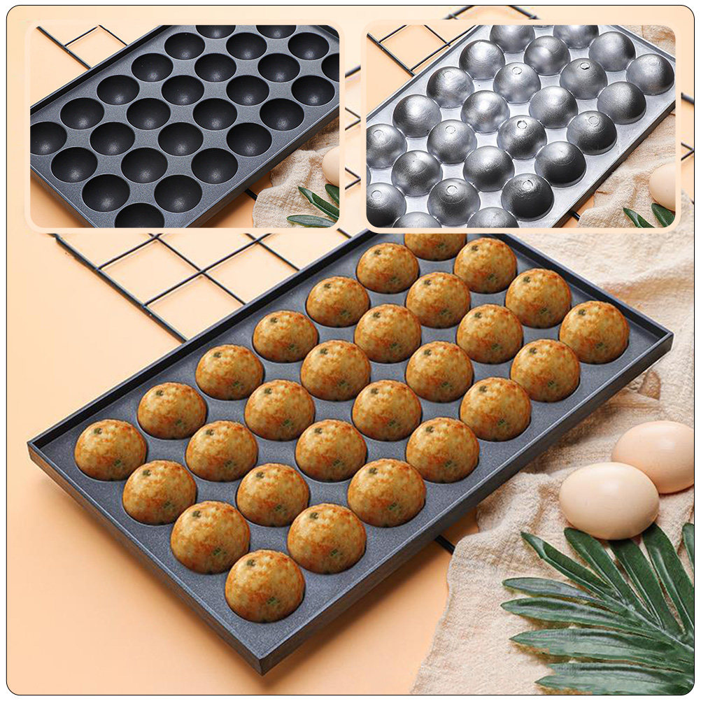 1Pcs Octopus Balls Maker Nonst - Takoyaki Grill Plate recension och pris
