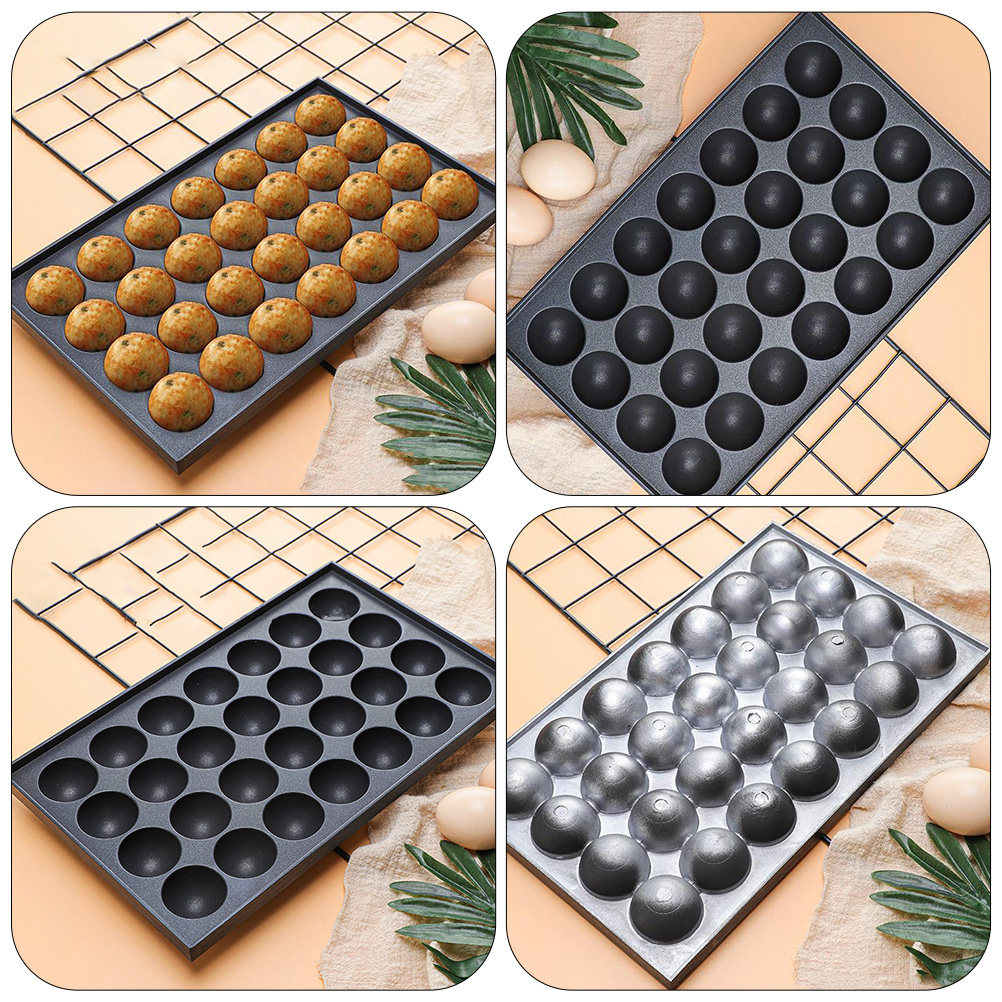 1Pcs Octopus Balls Maker Nonst - Takoyaki Grill Plate recension och pris