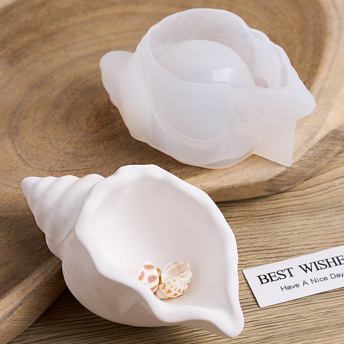 Conch Candle Jar Silicone Mold - Potsticker Mold recension och pris