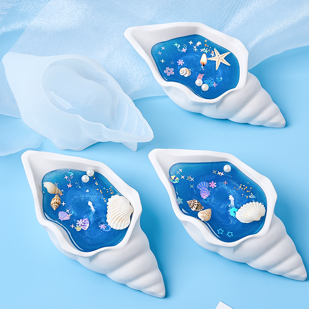Conch Candle Jar Silicone Mold - Potsticker Mold recension och pris