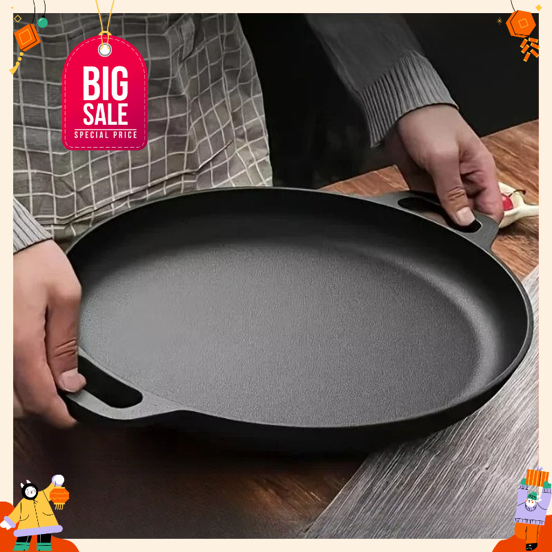 2026 New Cast Iron Frying Non- - Mini Pancake Griddle recension och pris
