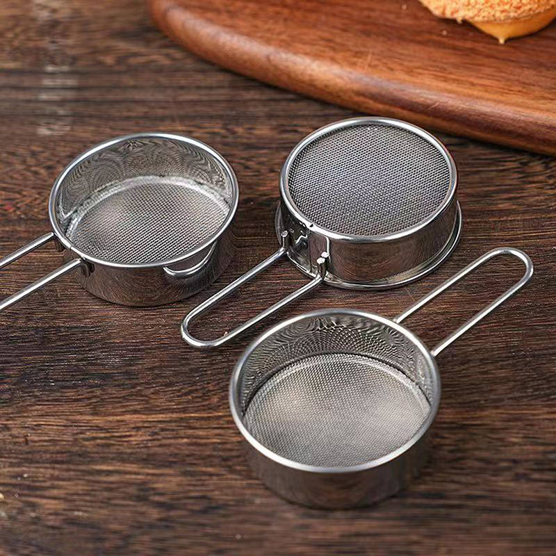 Stainless Steel Flour Sieve Fi - Okonomiyaki Spatula recension och pris