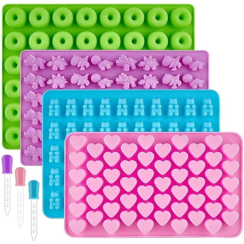 Silicone Gummy Bear Chocolate  - Donut Mold Silicone recension och pris