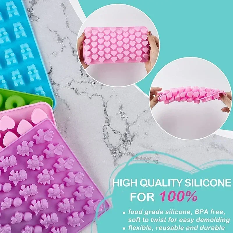 Silicone Gummy Bear Chocolate  - Donut Mold Silicone recension och pris
