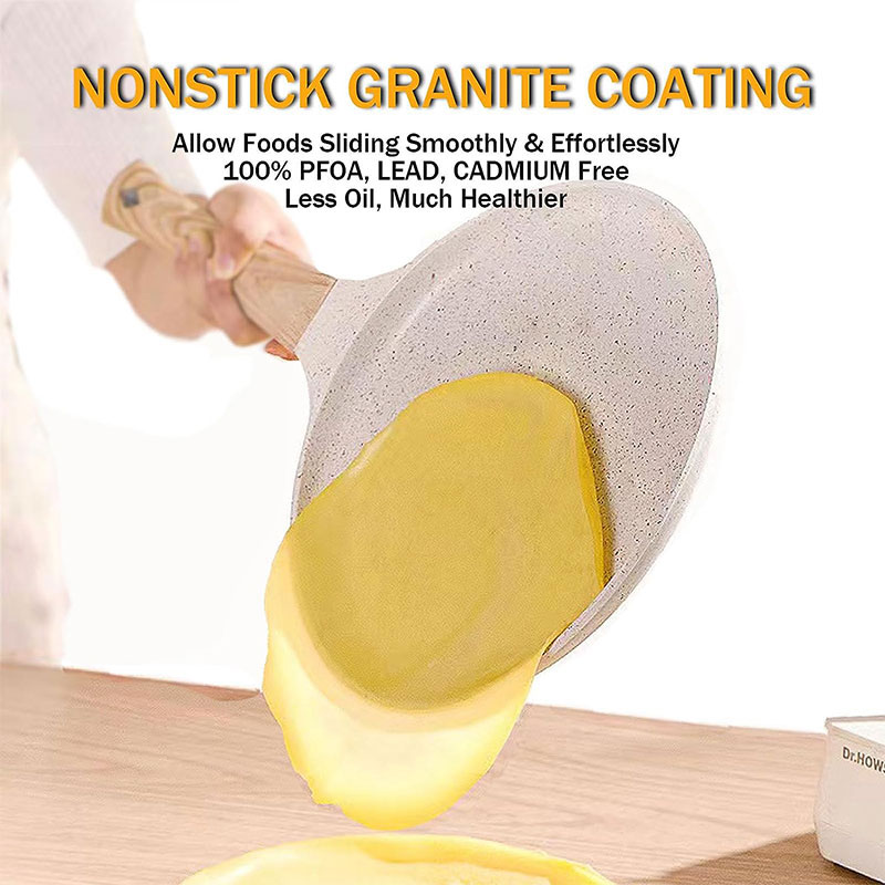 20/24/28cm Nonstick Crepe Egg  - Danish Pancake Pan recension och pris