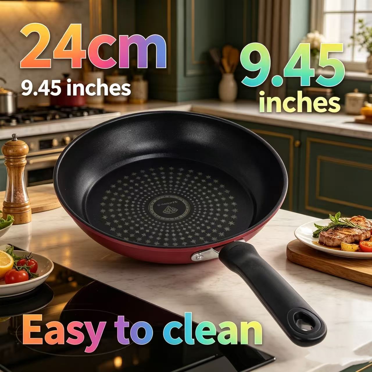 Premium Granite Non Stick Fryi - Mini Pancake Griddle recension och pris