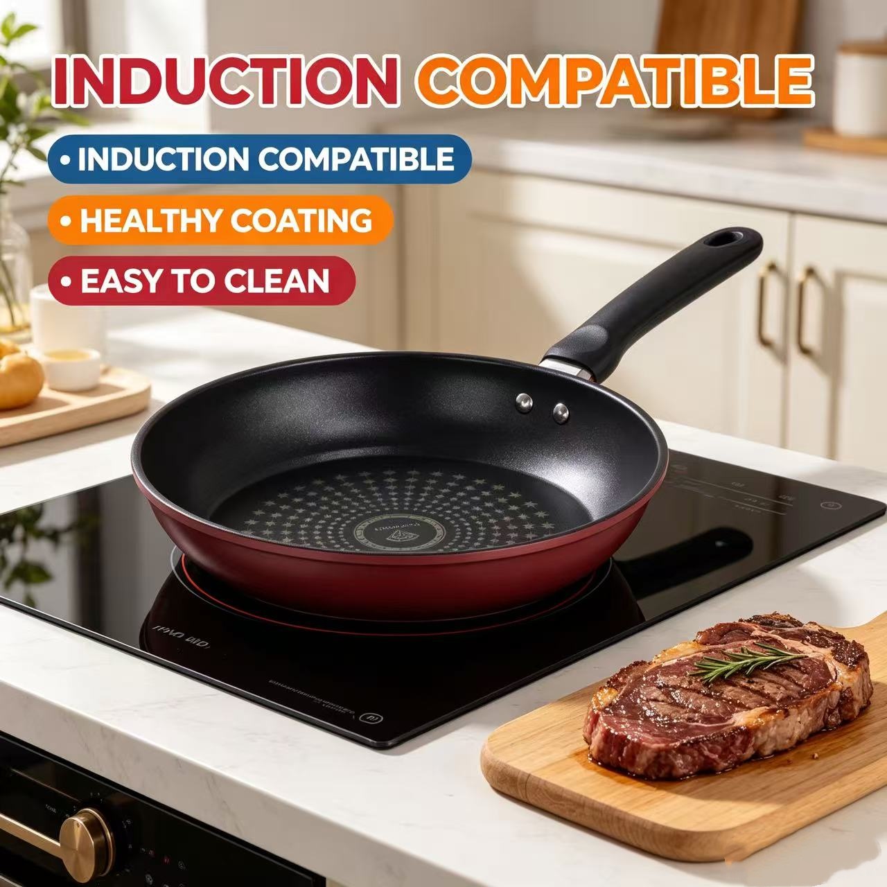 Premium Granite Non Stick Fryi - Mini Pancake Griddle recension och pris
