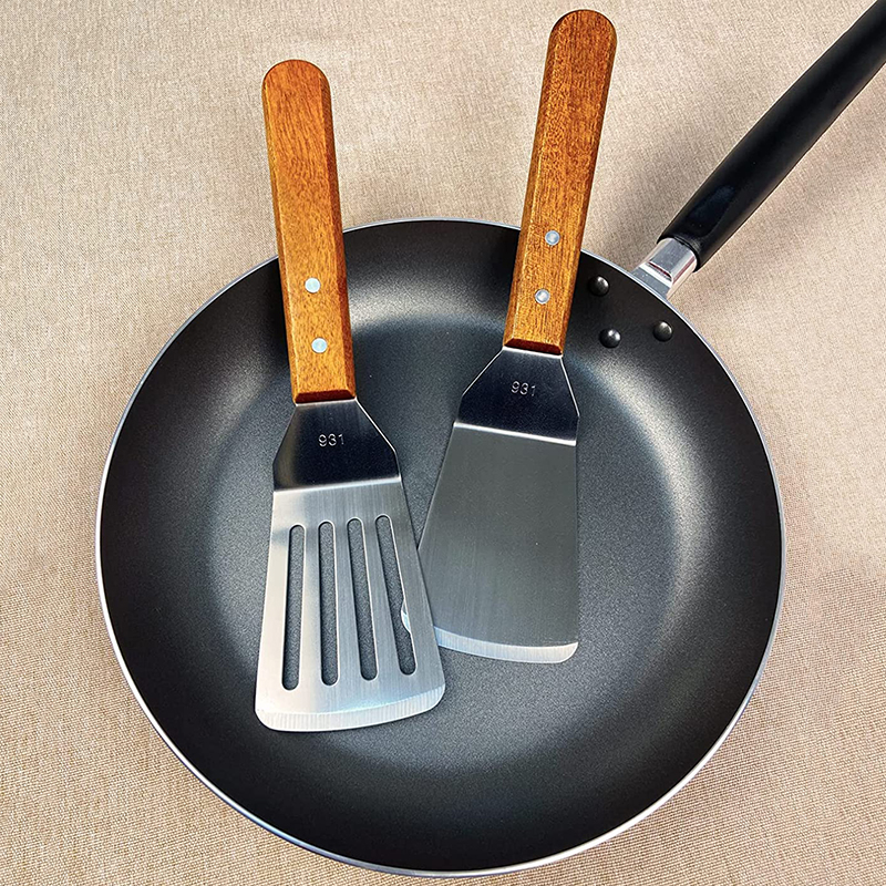Metal Spatulas for Cast Iron S - Okonomiyaki Spatula recension och pris