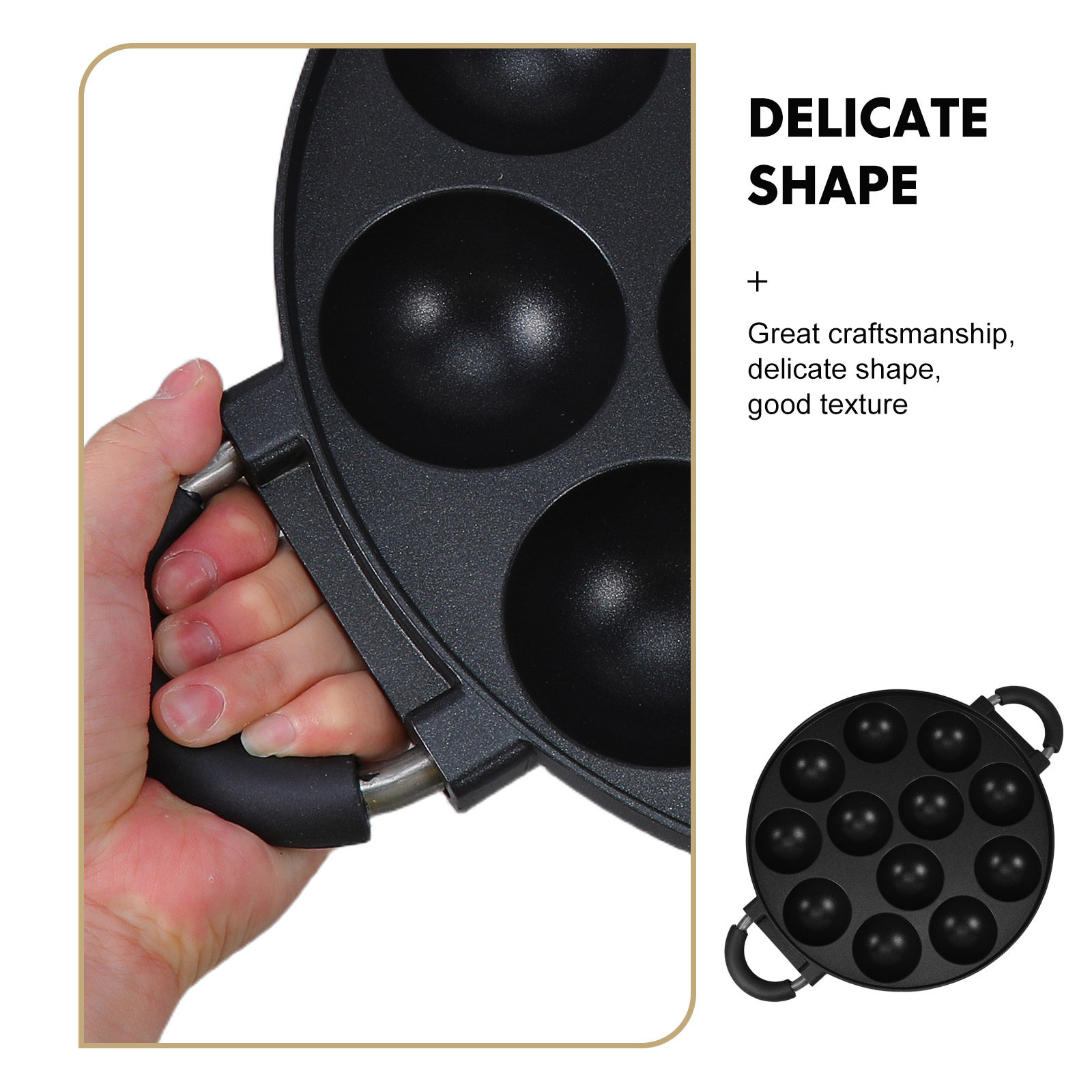12 Hole Takoyaki Pan Nonstick  - Takoyaki Grill Plate recension och pris