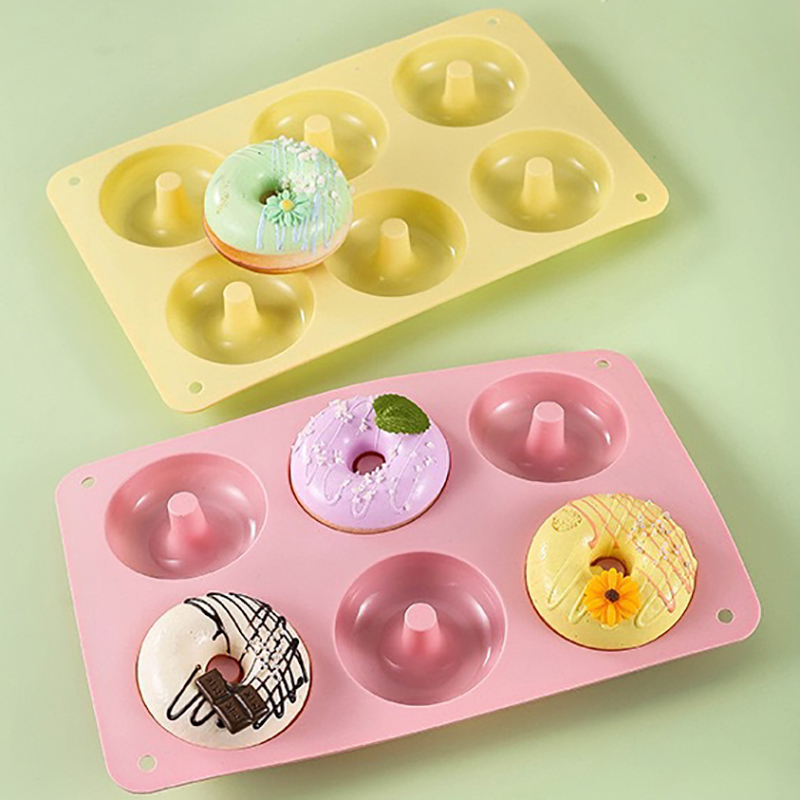 6 Donut Cake Silicone Molds Ki - Donut Mold Silicone recension och pris