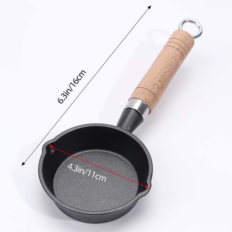 Egg Pan Cast Iron Skillet Fryi - Egg Waffle Pan recension och pris