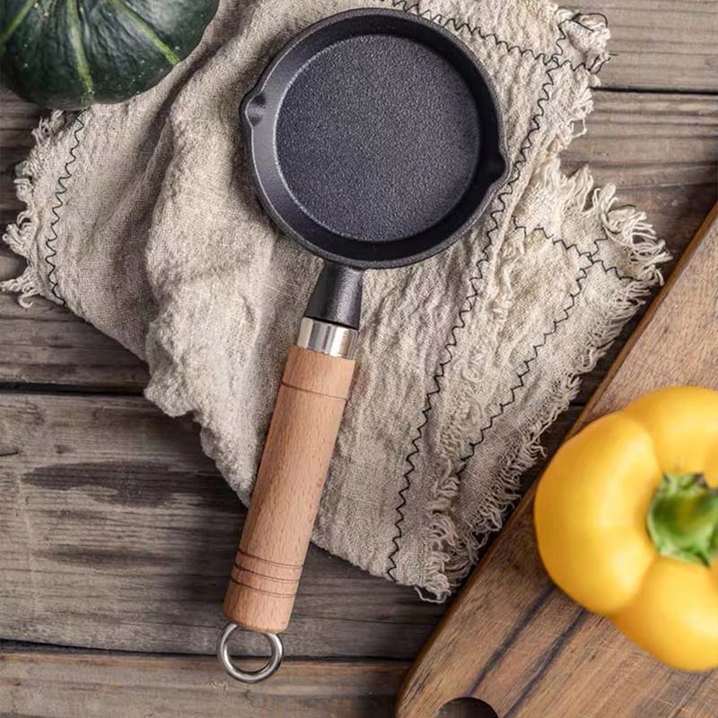 Egg Pan Cast Iron Skillet Fryi - Egg Waffle Pan recension och pris