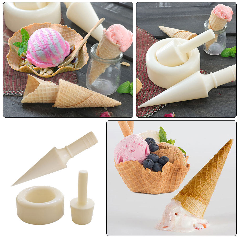 1Set Ice Cream Cone Roller Mol - Waffle Cone Maker recension och pris