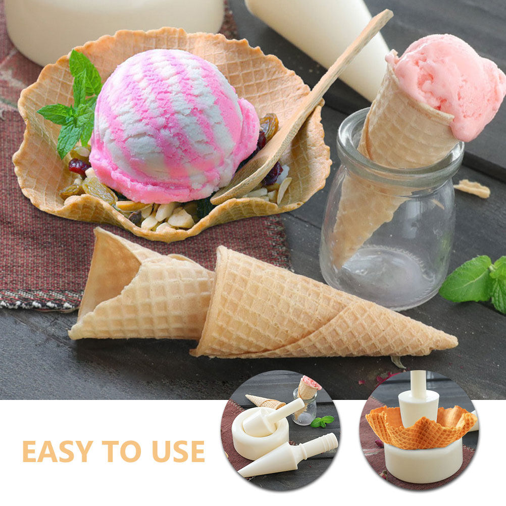 1Set Ice Cream Cone Roller Mol - Waffle Cone Maker recension och pris