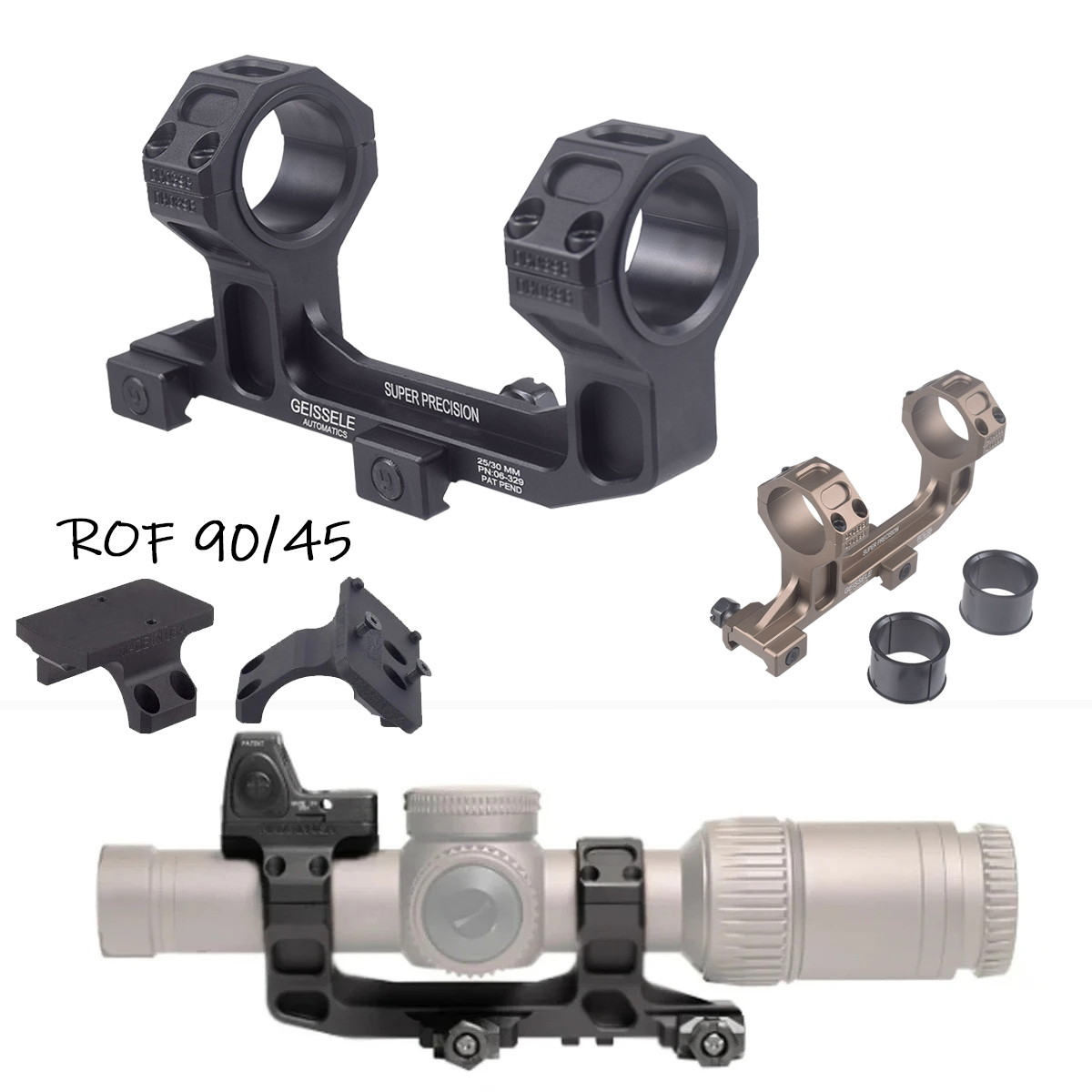 GEISSELE Scope Mount Rings Opt - Spring Roll Wrapper recension och pris