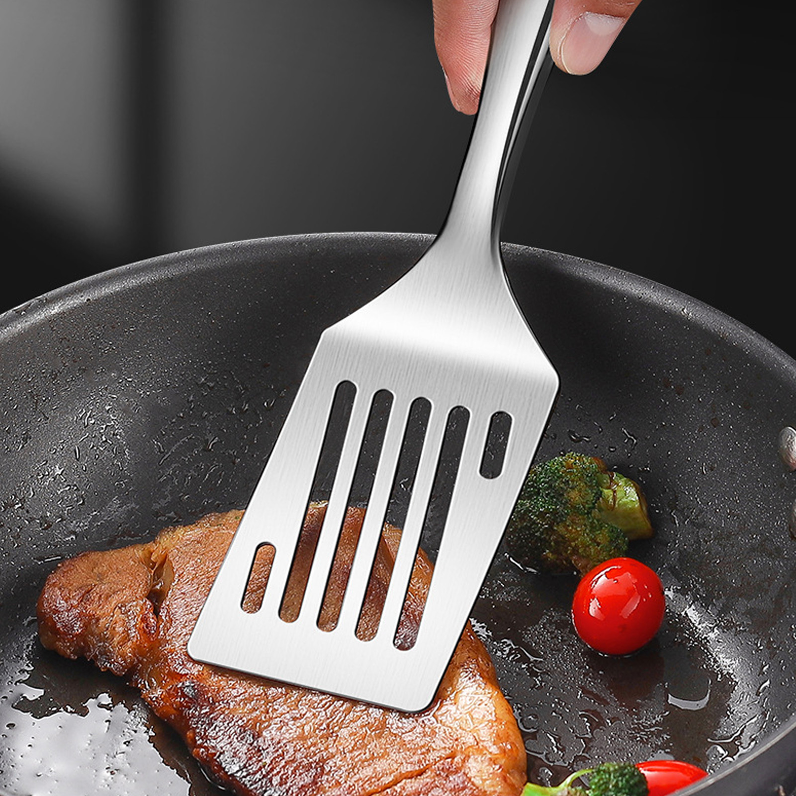 Stainless Steel Spatula Short  - Okonomiyaki Spatula recension och pris