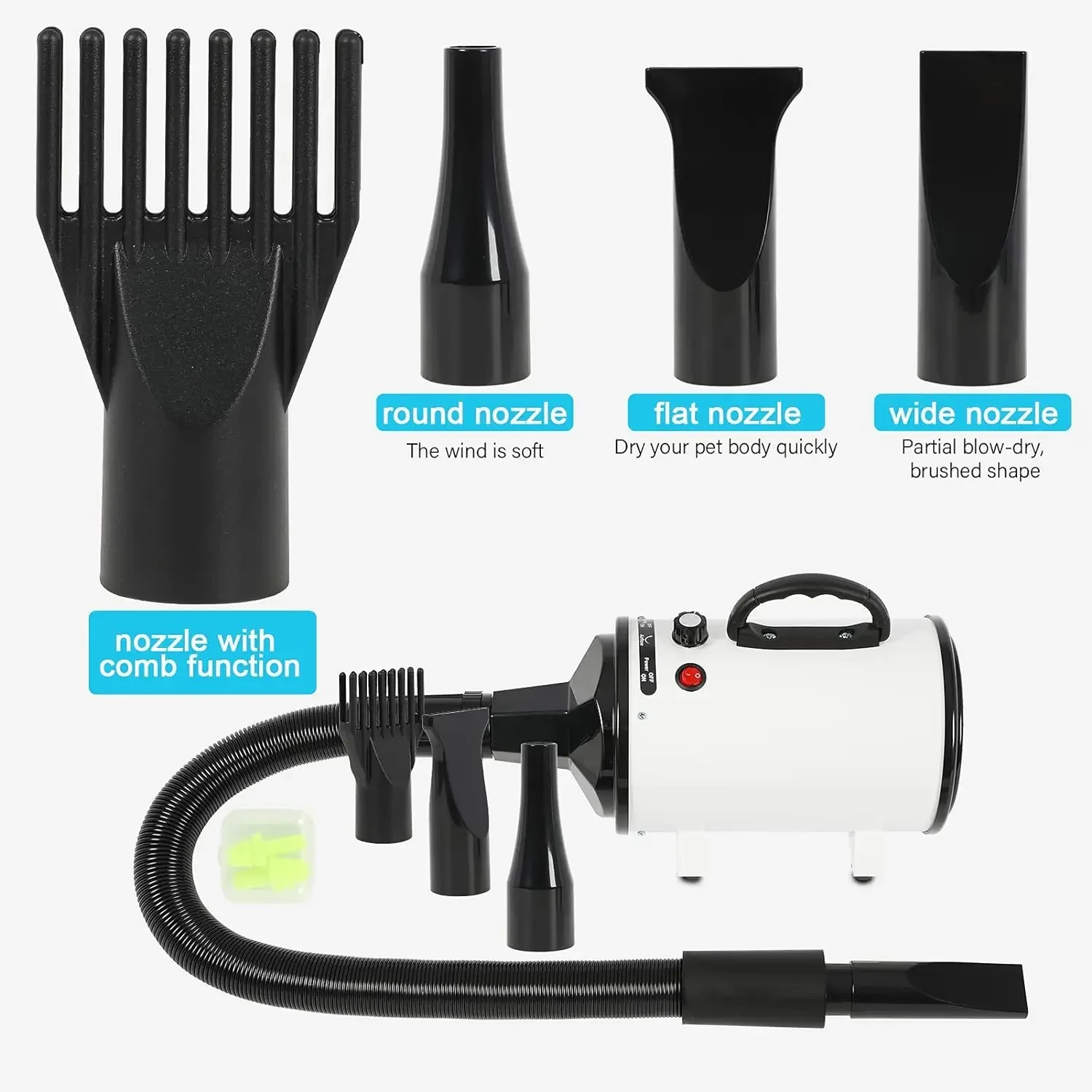 2800W Pet Hair Dryer for Dogs  - Hot Dog Press recension och pris