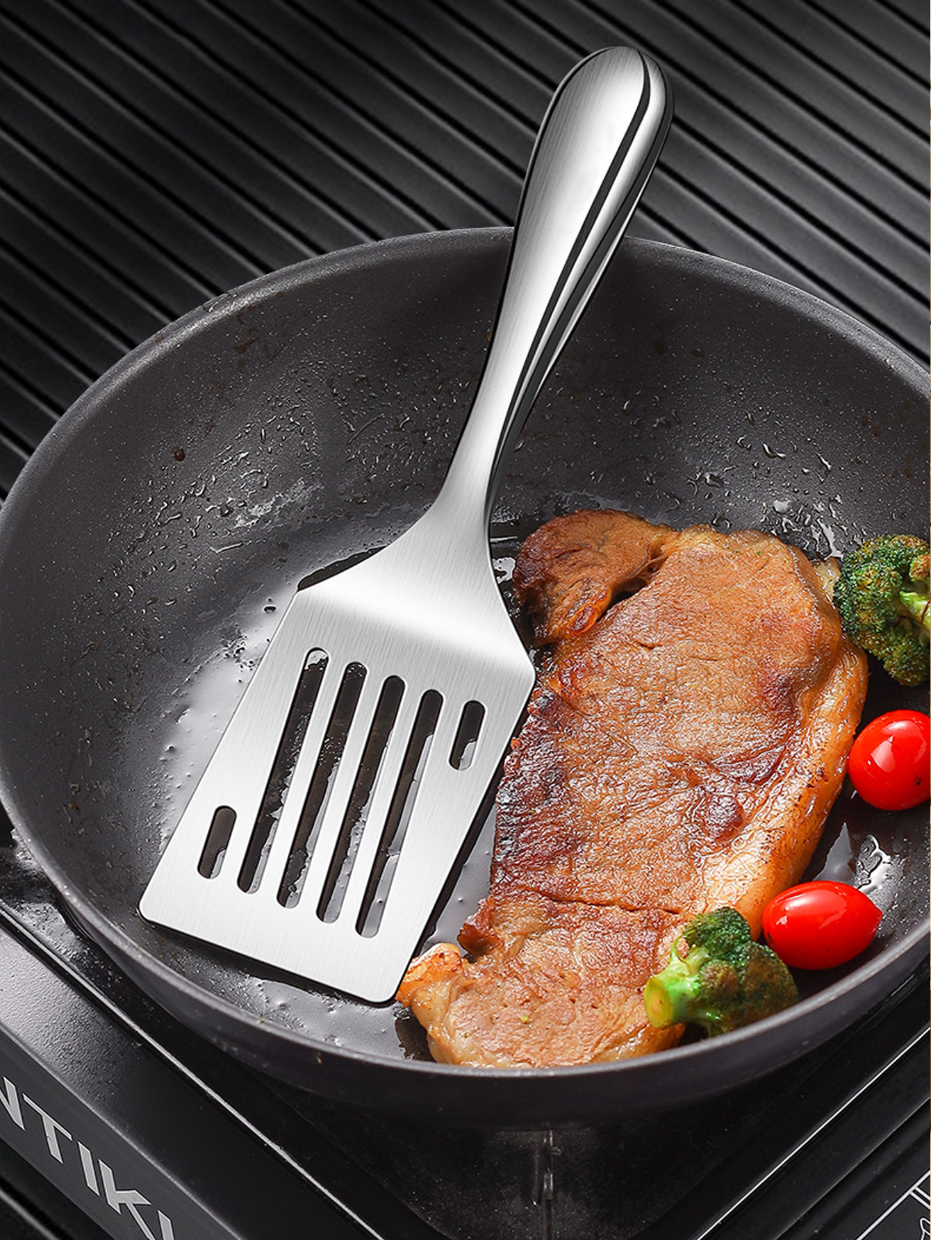 2pc/1pc Small Stainless Steel  - Okonomiyaki Spatula recension och pris