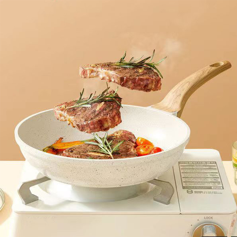 Non-stick Wok Frying Pan Ceram - Danish Pancake Pan recension och pris
