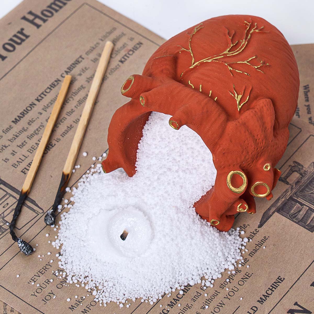 Simulation Heart Vase Silicone - Potsticker Mold recension och pris