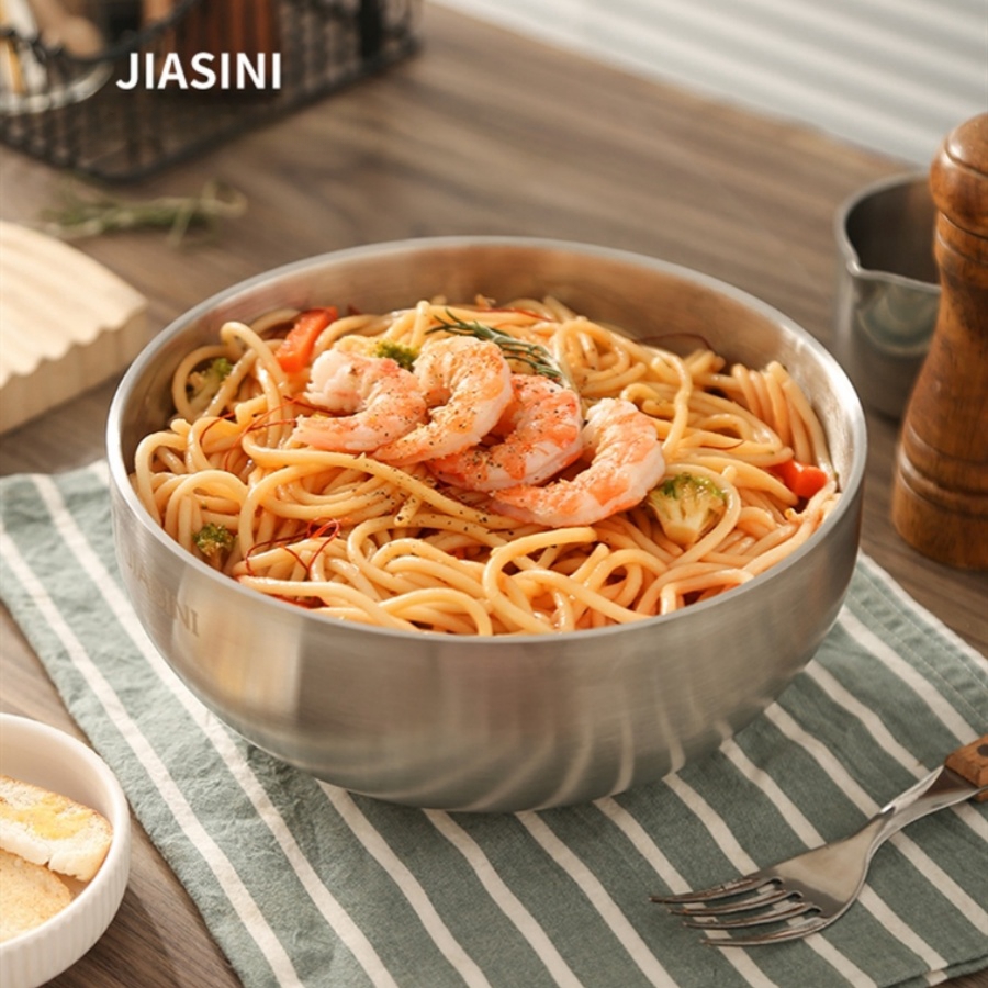 Stainless Steel Noodle Bowl Ho - Dim Sum Basket recension och pris